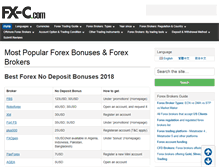Tablet Screenshot of fx-c.com